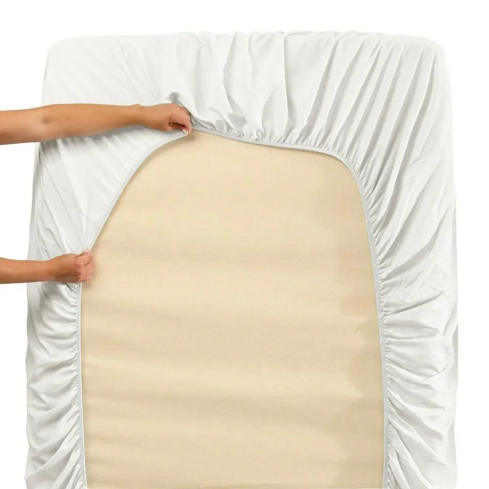 White Egyptian Comfort Bed Sheets 4 Piece! Sale!